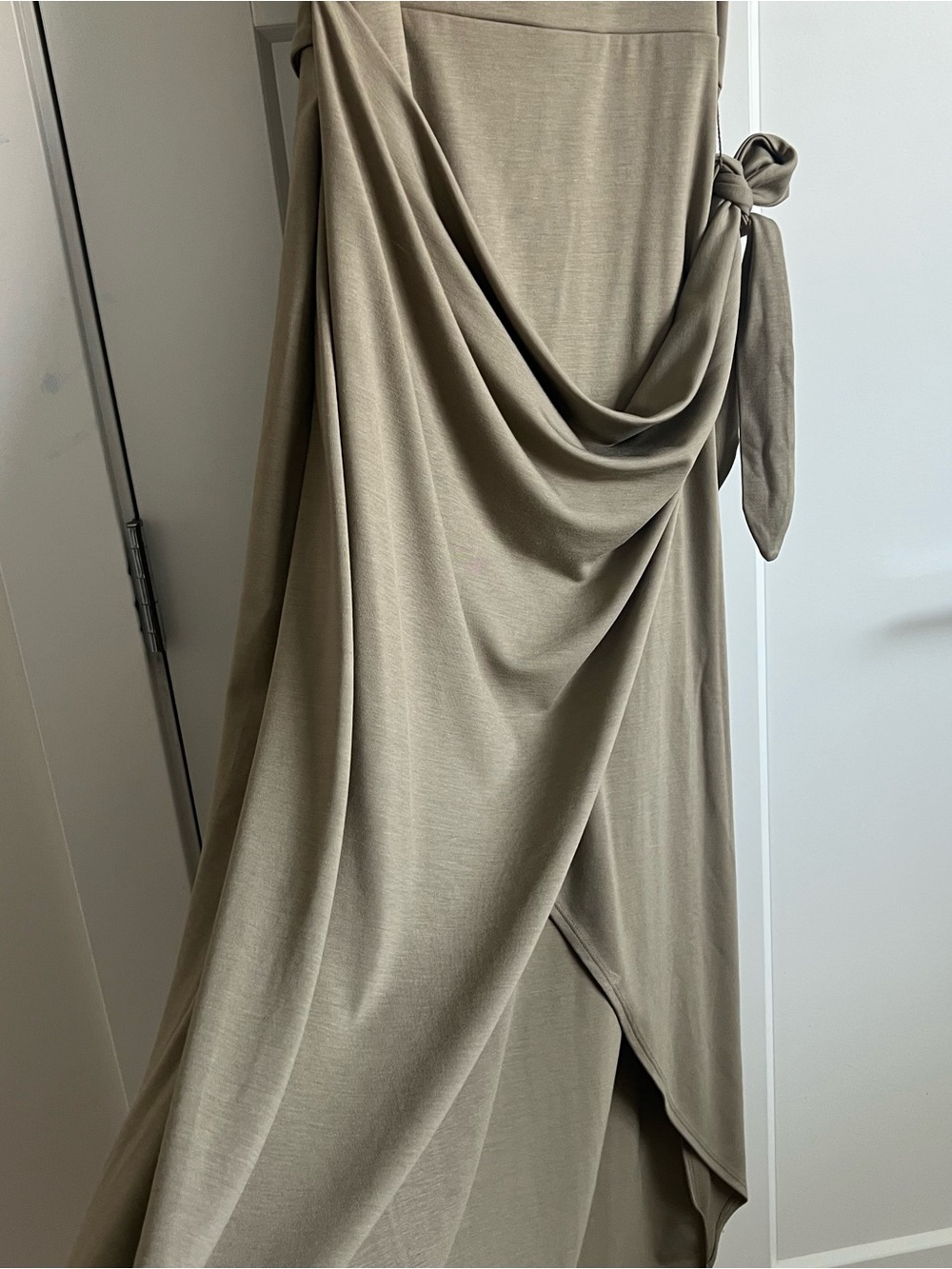 Aritzia Wilfred Saturn Midi Dress - XL - Sun-dried Olive - Brand New